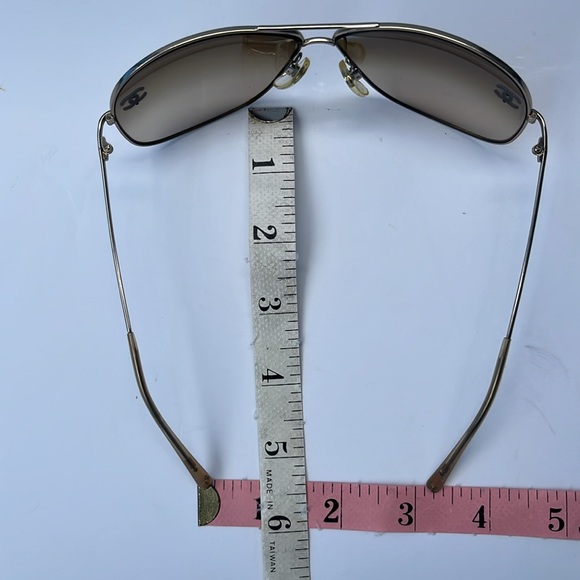Authentic Vintage Chanel Gold Frame Sunglasses ~ 4132 - Picture 12 of 16